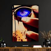 Rinnegan Power – Anime Eye Close-Up Poster